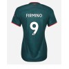 Liverpool Roberto Firmino #9 Tredjedrakt Kvinner 2022-23 Kortermet